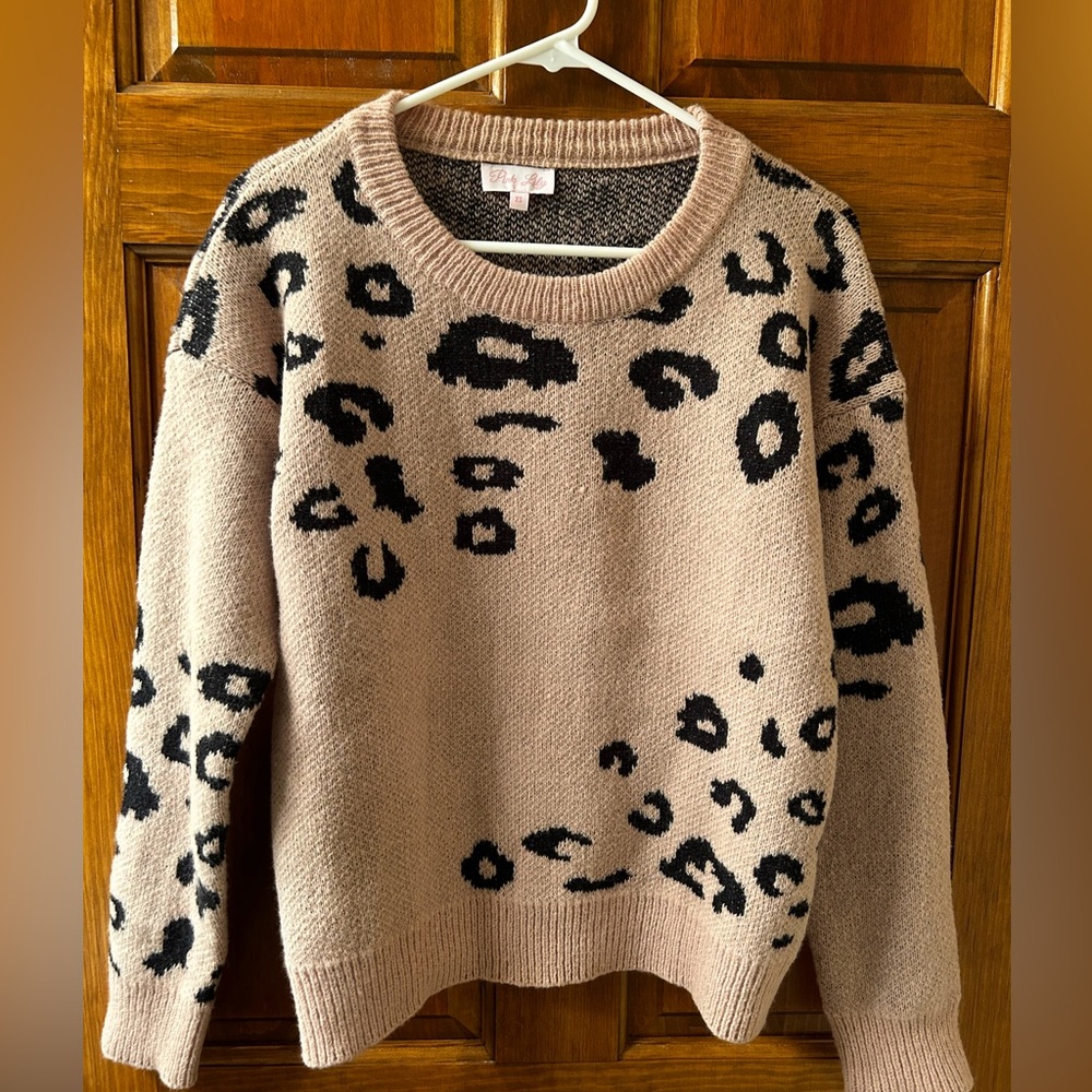 Animal Print Sweater